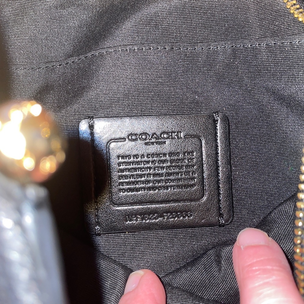 Vintage COACH black MIA Shoulder bag - Picture 3 of 4